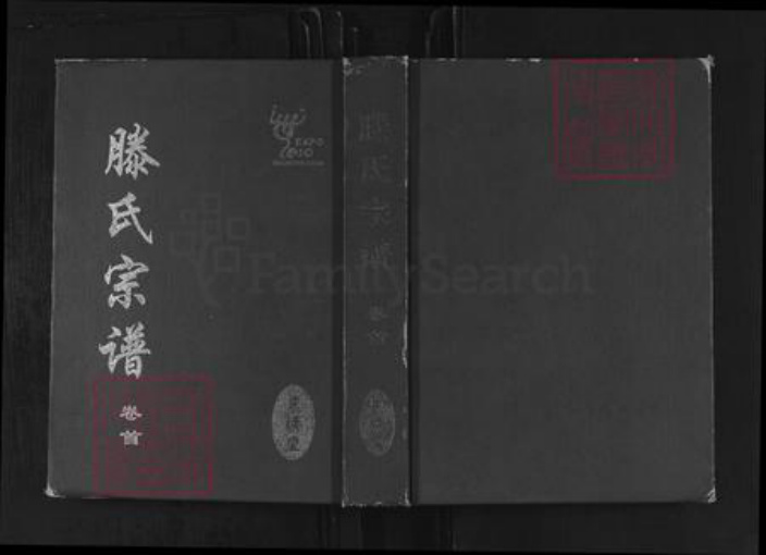 湖北省黄冈市罗田县滕氏忠绣堂族谱-滕氏宗谱.pdf电子版插图
