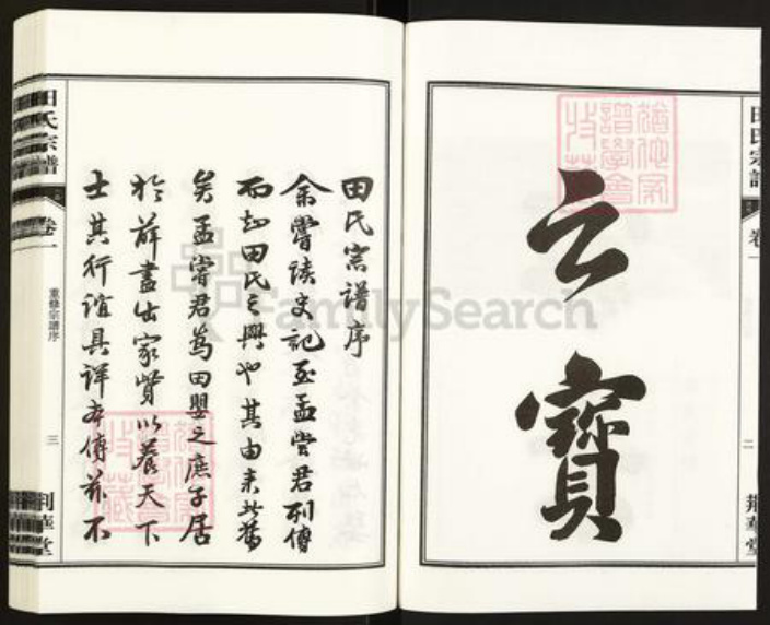 安徽省合肥市安徽省合肥市庐江县田氏荆华堂族谱-荆华堂田氏宗谱.pdf电子版插图3