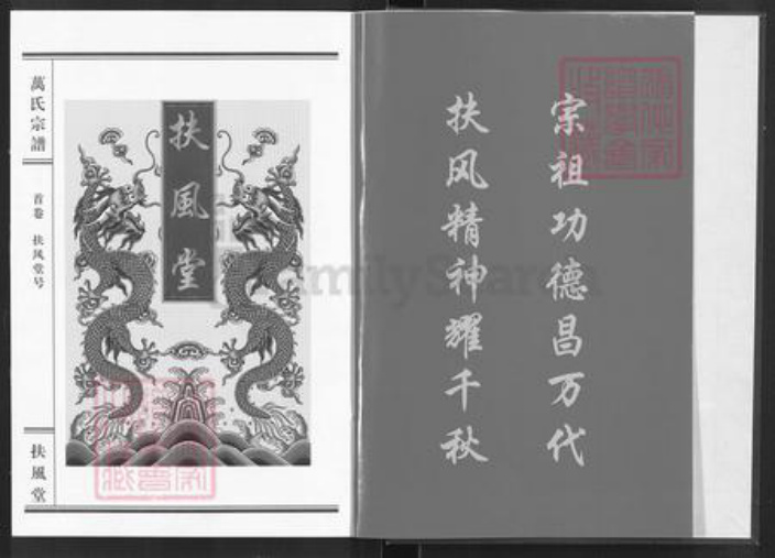 湖北省咸宁市通城县四庄乡万氏扶风堂族谱-万氏宗谱.pdf电子版插图2