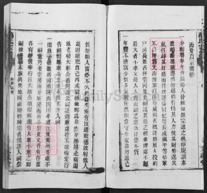 湖北省武汉市黄陂区万氏天启堂族谱-万氏宗谱.pdf电子版插图4