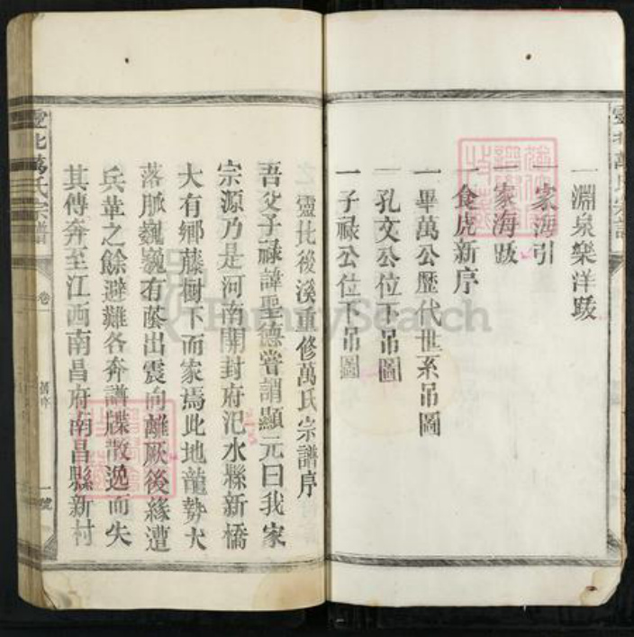 江西省上饶市上饶县万氏族谱-灵北万氏宗谱.pdf电子版插图5