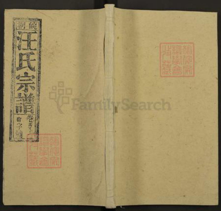 安徽省安庆市桐城市汪氏敦睦堂族谱-皖桐汪氏宗谱.pdf电子版插图