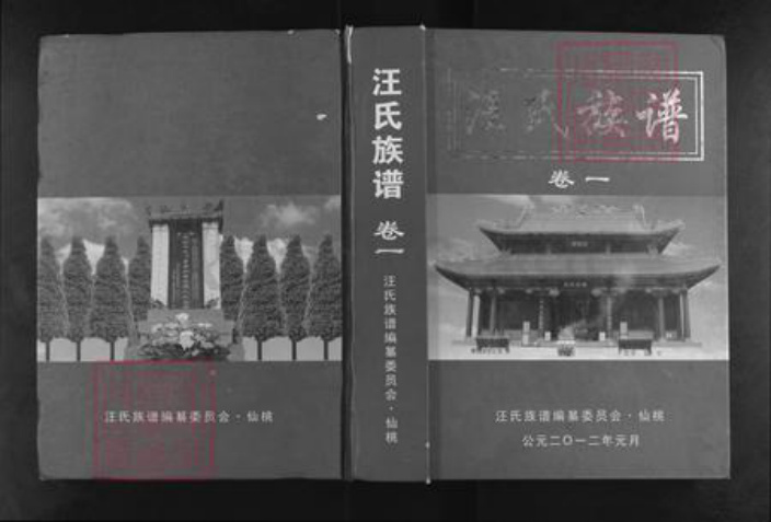 湖北省仙桃市汪氏愿贤堂族谱-汪氏族谱.pdf电子版插图