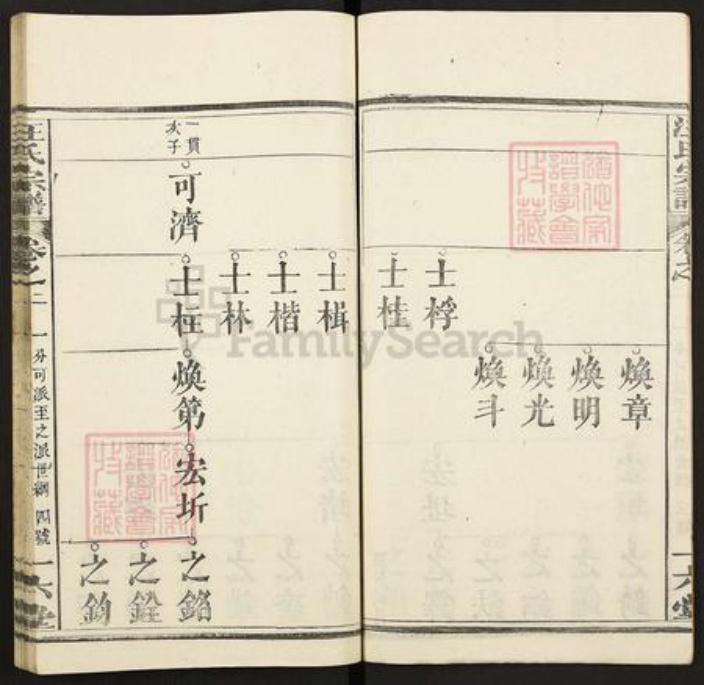 湖北省黄冈市浠水县汪氏一六堂族谱-汪氏宗谱.pdf电子版插图4