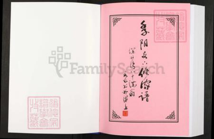 湖南省湘潭市汪氏平阳堂族谱-中湘汪氏季阳支六修家谱.pdf电子版插图1