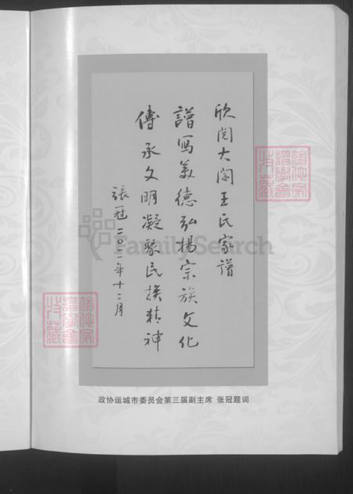 山西省运城市临猗县王氏族谱-大阎王氏家谱 [不分卷].pdf电子版插图5