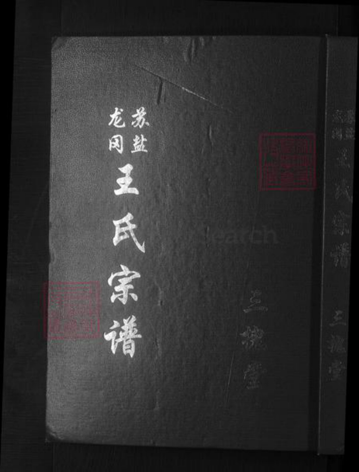 江苏省盐城市王氏族谱-王氏宗谱 [17卷首1卷].pdf电子版