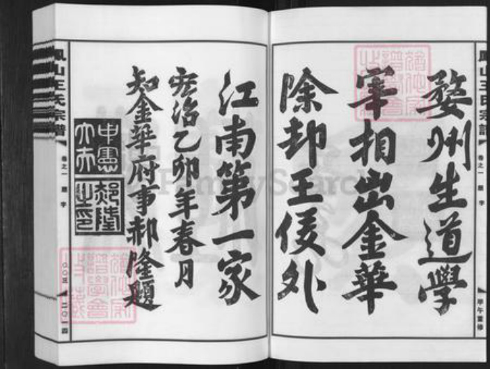 浙江省金华市婺城区王氏族谱-金华凤山王氏宗谱.pdf电子版插图3