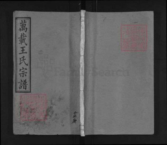 江西省吉安市万安县宝山乡王氏三槐堂族谱-万载王氏宗谱.pdf电子版