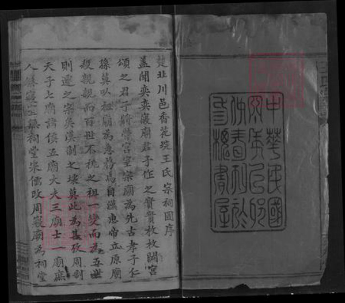 湖北省孝感市汉川市王氏三槐堂族谱-王氏宗谱.pdf电子版插图1