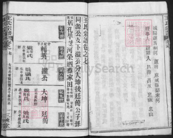 湖北省武汉市新洲区王氏三槐堂族谱-王氏宗谱.pdf电子版插图4