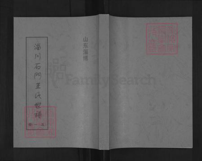 山东省淄博市淄川区王氏族谱-淄川石门王氏世谱.pdf电子版插图