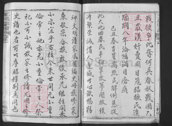 湖北省武汉市新洲区王氏三槐堂族谱-王氏宗谱.pdf电子版插图3 湖北省武汉市新洲区王氏三槐堂族谱-王氏宗谱.pdf电子版插图3