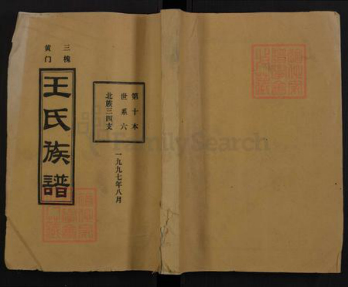 河南省商丘市夏邑县王集乡王氏三槐堂族谱-王氏族谱.pdf电子版