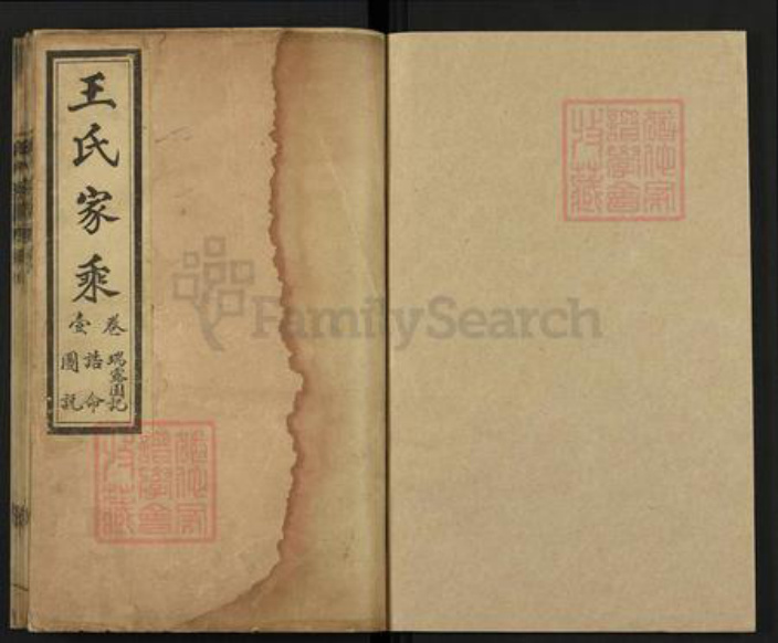 山东省德州市临邑县王氏族谱-王氏家乘.pdf电子版插图1