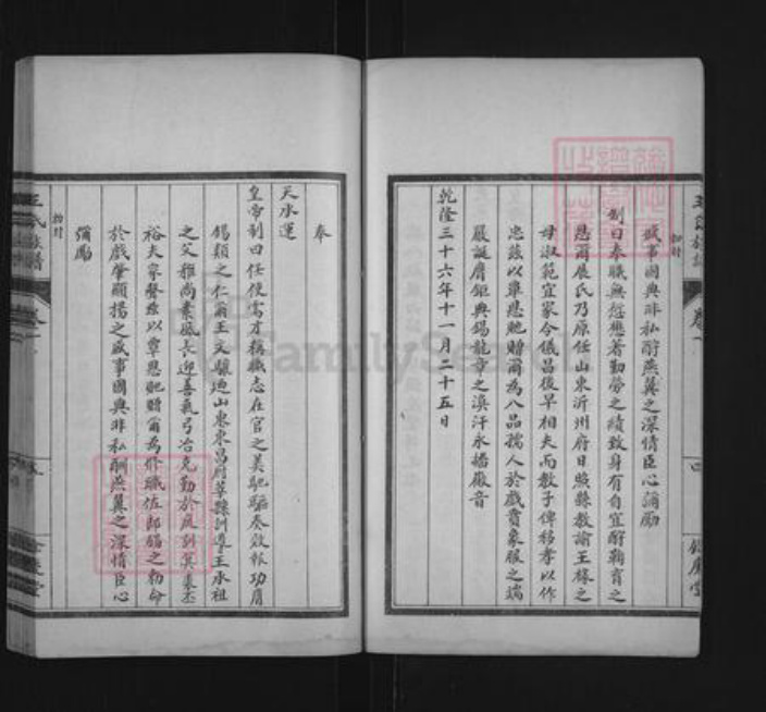 安徽省蚌端口市怀远县淝河乡王氏余庆堂族谱-王氏族谱.pdf电子版插图5