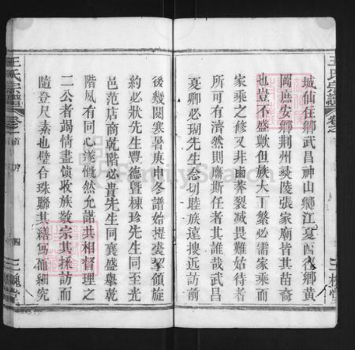 湖北省黄冈市团风县团风镇王氏三槐堂族谱-王杨宗谱.pdf电子版插图4