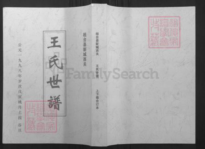 山东省淄博市桓台县新城镇王氏族谱-王氏世谱.pdf电子版插图