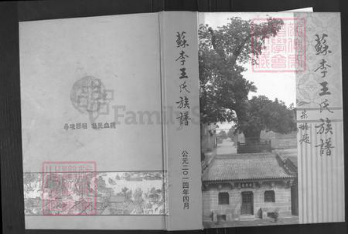 山东省淄博市周村区王氏时思堂族谱-苏李王氏族谱.pdf电子版插图
