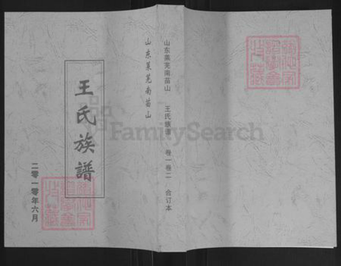 山东省济南市莱芜区苗山镇王氏敦本堂族谱-王氏族谱.pdf电子版插图