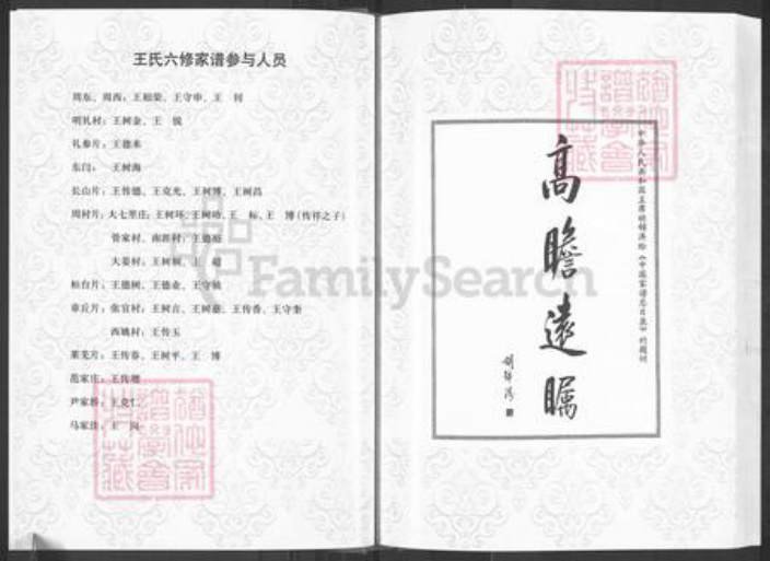 山东省滨州市邹平市长山镇王氏族谱-王氏家谱.pdf电子版插图5