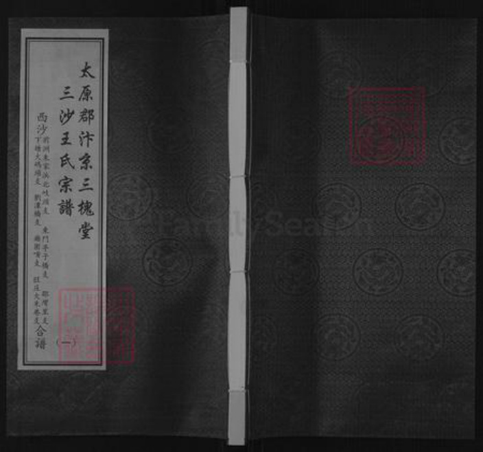 江苏省无锡市惠山区长安街道王氏三槐堂族谱-三沙王氏宗谱.pdf电子版插图