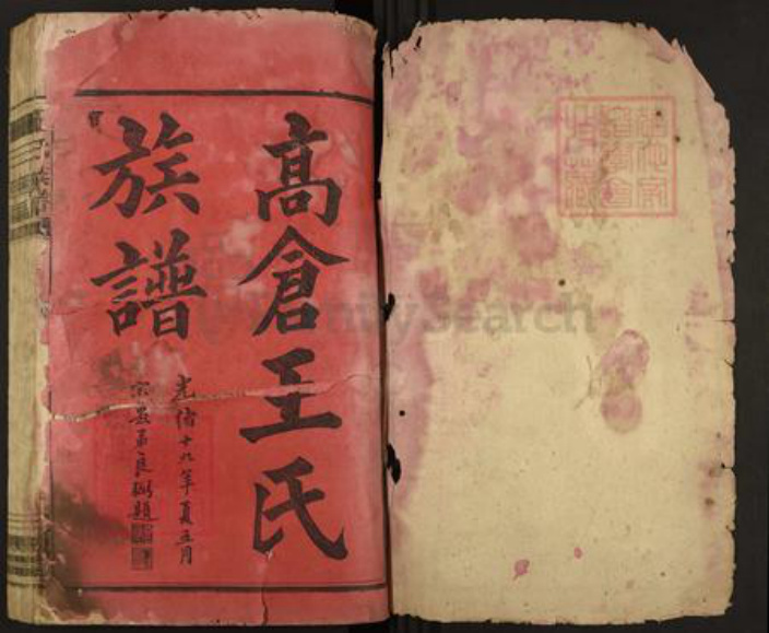 湖南省郴州市永兴县马田镇王氏三槐堂族谱-王氏族谱.pdf电子版插图1