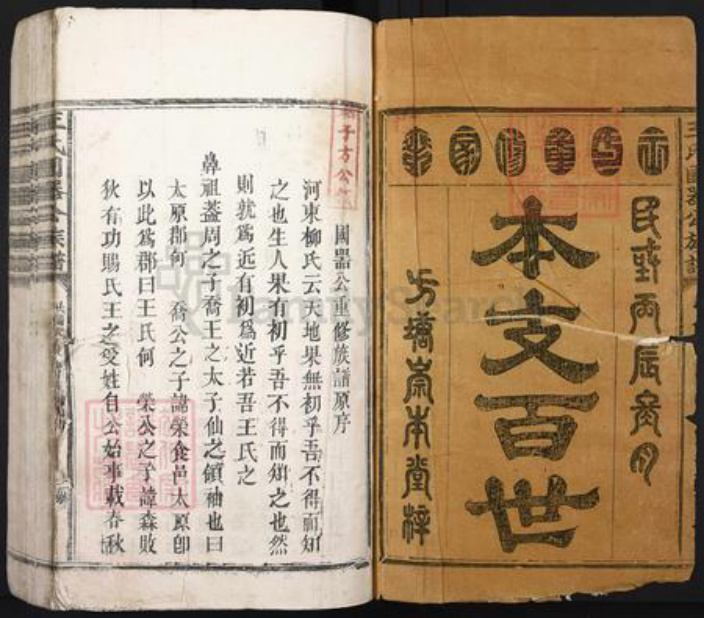 江西省抚州市乐安县湖坪乡王氏崇本堂族谱-王氏国器公族谱.pdf电子版插图1