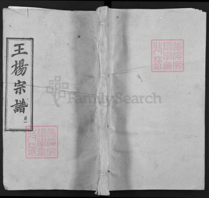 湖北省黄冈市团风县团风镇王氏三槐堂族谱-王杨宗谱.pdf电子版插图