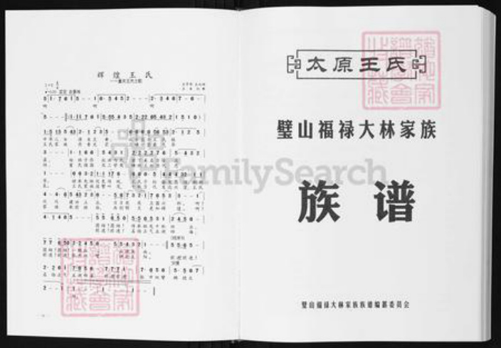 重庆市璧山区福禄镇王氏族谱-太原王氏.璧山福禄大林家族族谱.pdf电子版插图1