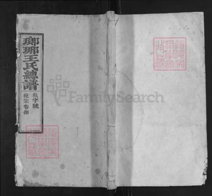 安徽省安庆市潜山市王氏一本堂族谱-琅琊王氏总谱.pdf电子版插图