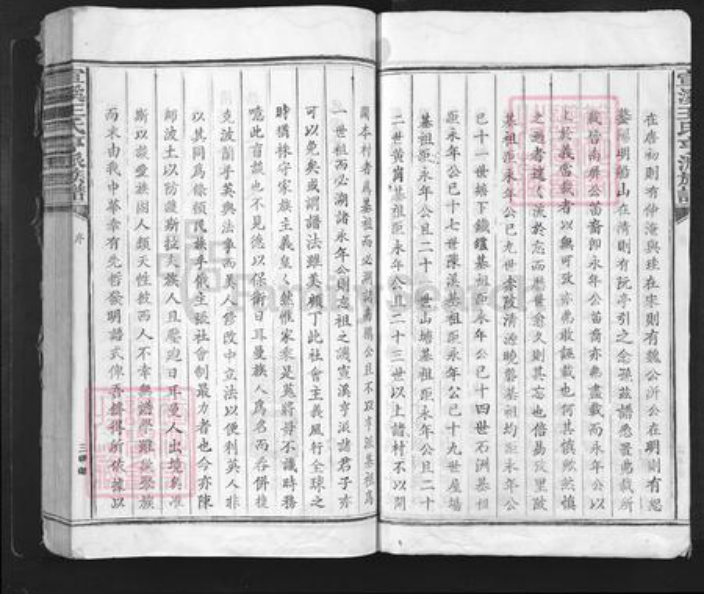 江西省吉安市吉安县敖城镇王氏乐善堂族谱-宣溪王氏亨派族谱.pdf电子版插图3