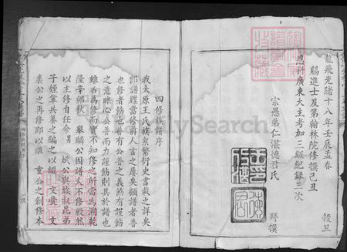 广东省韶关市南雄市南亩镇王氏族谱-鱼溪先祖堂王氏族谱.pdf电子版插图3