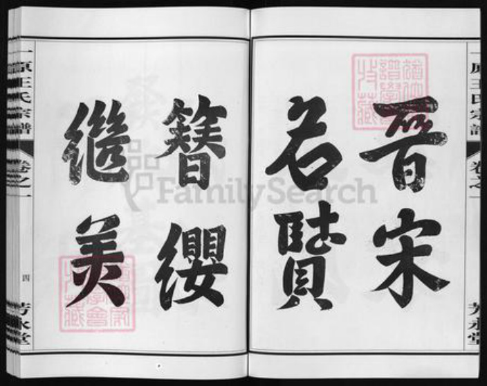 浙江省金华市金华王氏族谱-一原王氏宗谱 [14卷].pdf电子版插图4