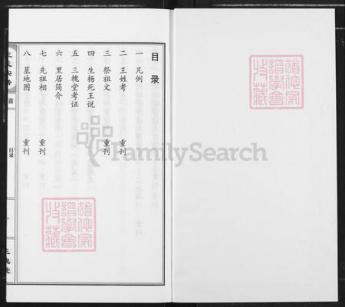 湖北省孝感市汉川市王氏三槐堂族谱-王氏宗谱.pdf电子版插图1