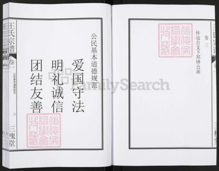 安徽省合肥市肥东县石塘镇王氏三槐堂族谱-王氏宗谱.pdf电子版插图4