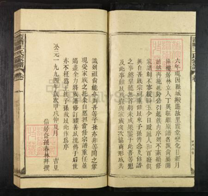 江西省上饶市上饶县王氏三槐堂族谱-霞塘王氏家谱.pdf电子版插图2