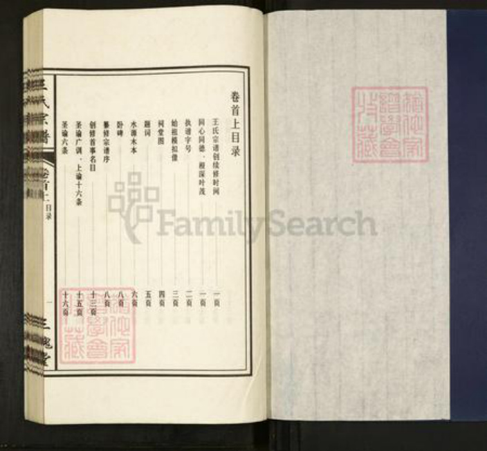 安徽省合肥市肥东县撮镇王氏三槐堂族谱-王氏宗谱.pdf电子版插图1