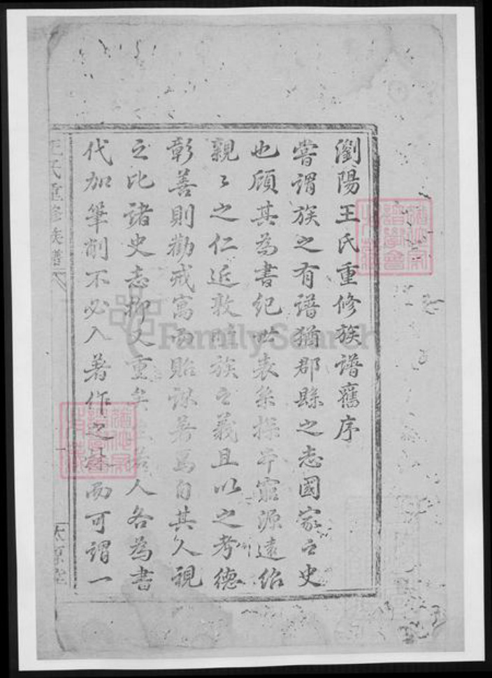 湖南省长沙市浏阳市浏阳王氏族谱-浏阳太原王氏族谱.pdf电子版插图5