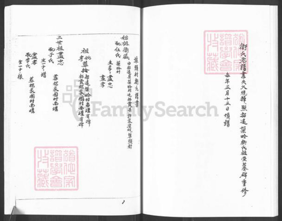 山东省烟台市栖霞市官道镇卫氏族谱-卫氏谱书.pdf电子版插图2
