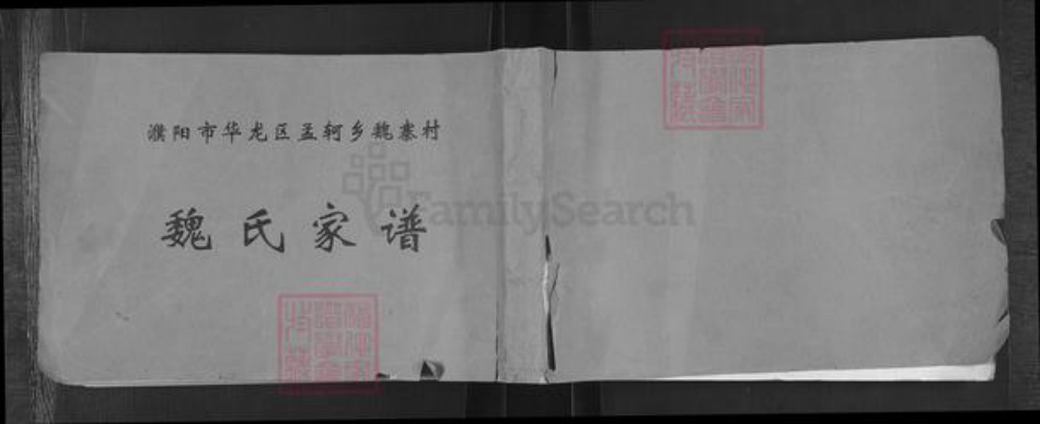 河南省濮阳市华龙区孟轲乡魏氏族谱-魏氏家谱.pdf电子版插图 河南省濮阳市华龙区孟轲乡魏氏族谱-魏氏家谱.pdf电子版插图