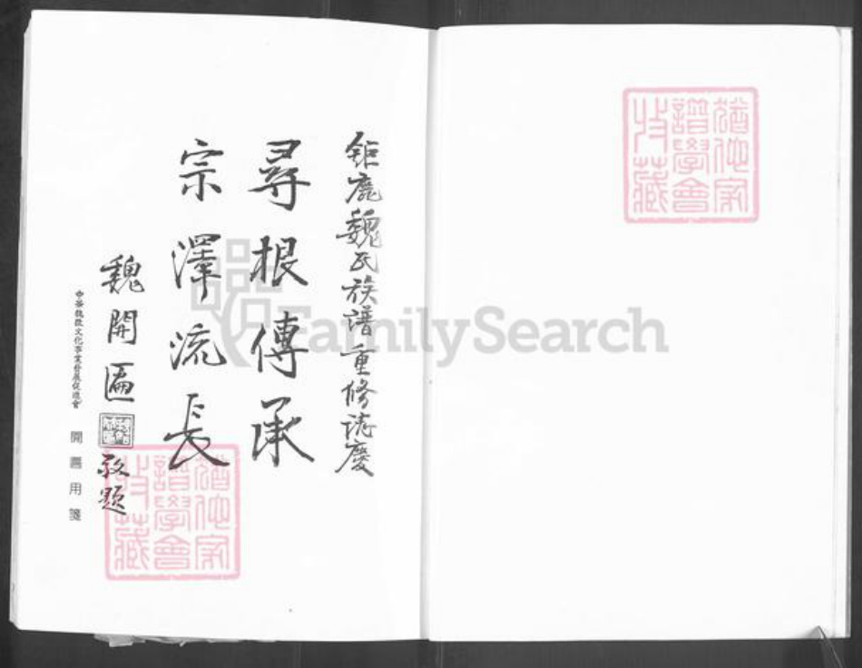 福建省漳州市云霄县下河乡魏氏巨鹿堂族谱-巨鹿魏氏族谱.pdf电子版插图2
