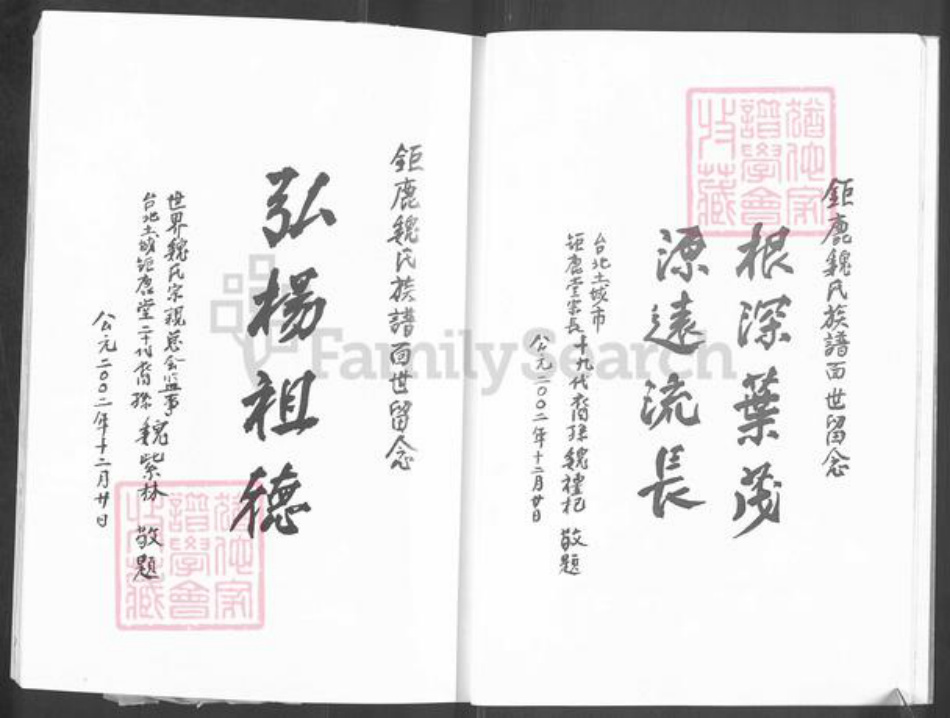福建省漳州市云霄县下河乡魏氏巨鹿堂族谱-巨鹿魏氏族谱.pdf电子版插图4