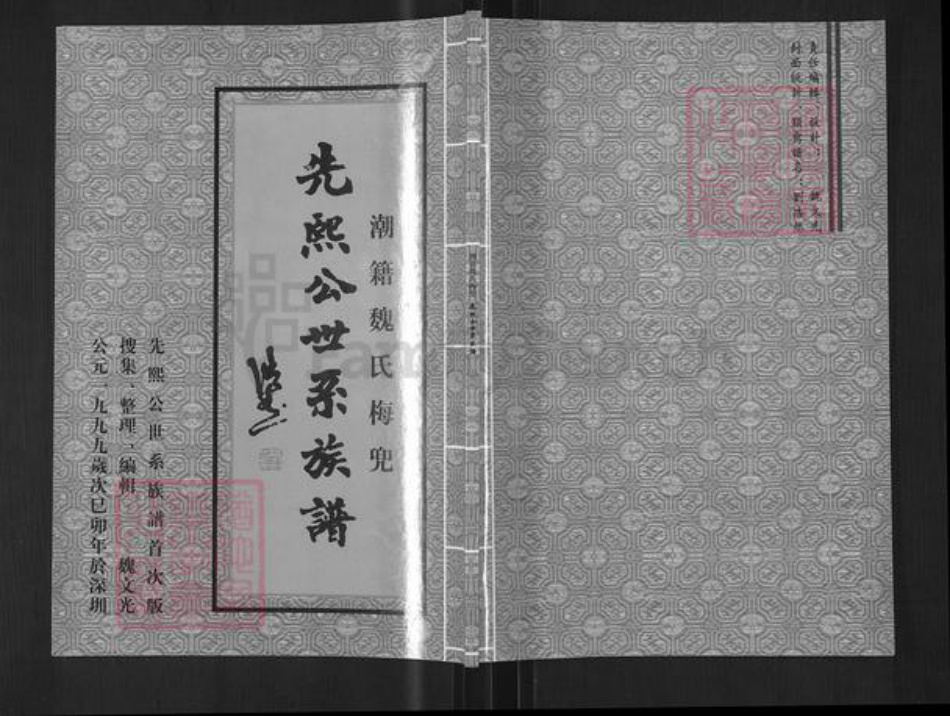 广东省揭阳市榕城区魏氏族谱-潮籍魏氏梅兜先熙公世系族谱.pdf电子版插图