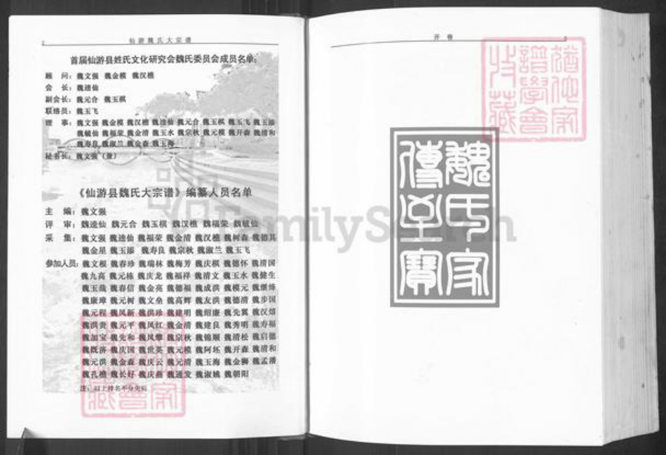 福建省莆田市仙游县枫亭镇魏氏巨鹿堂族谱-仙游魏氏大宗谱.pdf电子版插图2