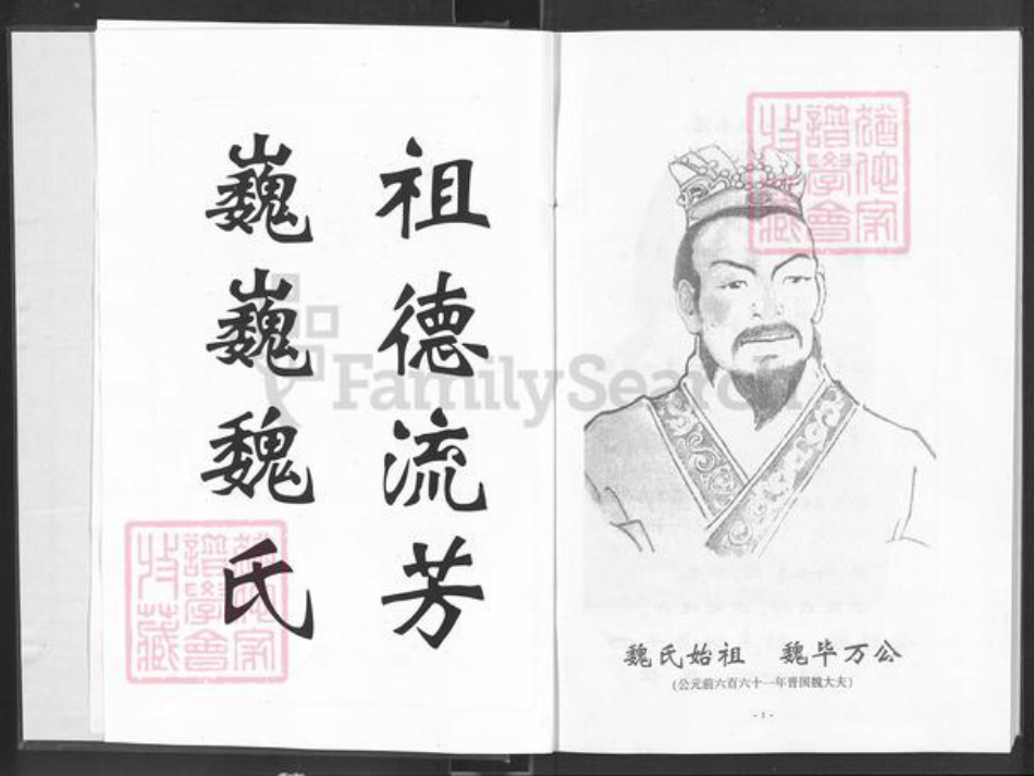 湖北省咸宁市通城县魏氏巨鹿堂族谱-魏氏宗谱.pdf电子版插图3