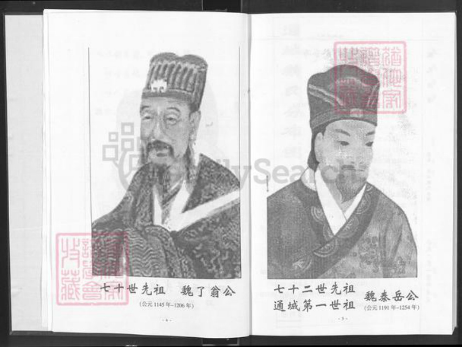 湖北省咸宁市通城县魏氏巨鹿堂族谱-魏氏宗谱.pdf电子版插图5