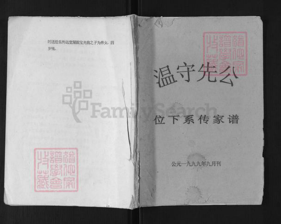江西省赣州市石城县温氏族谱-温守先公位下系传家谱.pdf电子版插图