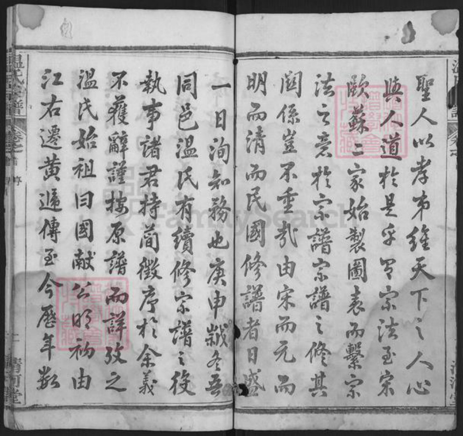 湖北省武汉市新洲区温氏清河堂族谱-温氏宗谱.pdf电子版插图2