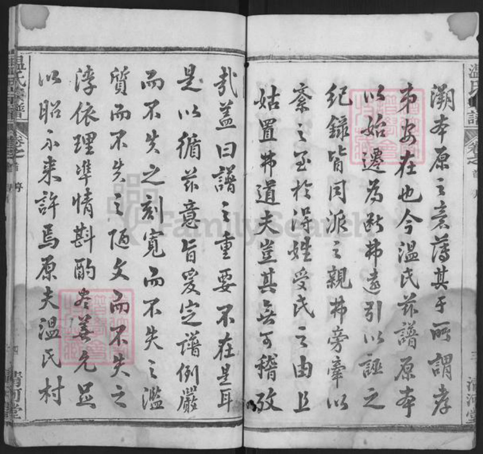 湖北省武汉市新洲区温氏清河堂族谱-温氏宗谱.pdf电子版插图4